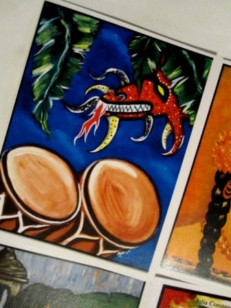 Puerto Rican Folk Art notecards