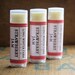 Strawberry Jam Lip Balm - One Tube Beeswax Shea Cocoa Butter Jojoba