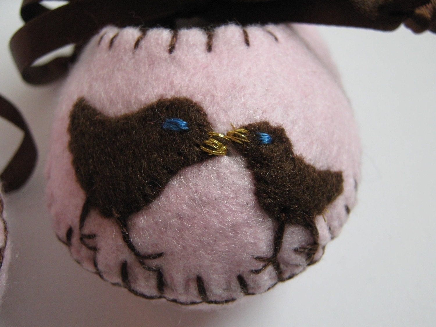 Light Pink and Chocolate Chick Baby Girl Booties Easter Baby Soft Shoes for Girls Baby Gift