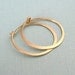 SMALL 14K gold filled hoop earrings