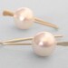 EVERYDAY CLASSIC White pearl in 14K gold filled wire hook earrings