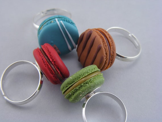 Fancy Macaron Ring - Choose Your Favorite