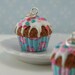 Vintage Cupcake Charm