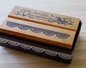 Girlish Stamp - Handmade and Lace