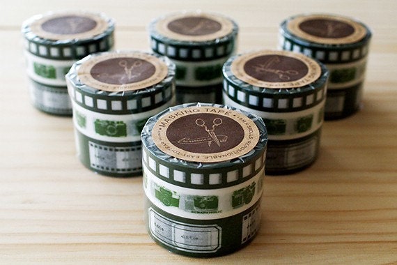 MASKING TAPE - Camera - Green