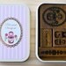 NEW - Wooden stamps in a can - Matryoshka doll