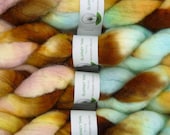 Handpainted Roving - 2 oz. Bluefaced Leicester Wool in Cascadia by Blarney Yarn