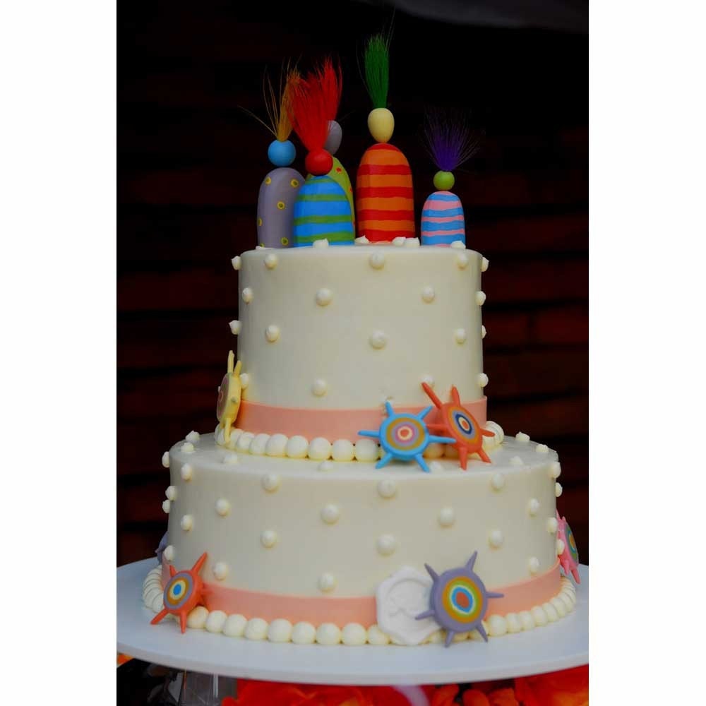 Happy Family Wedding Cake Toppers