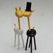Bride and Groom Giraffes
