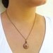 Sea Urchin Collection - Brass Pink Vintage style Necklace