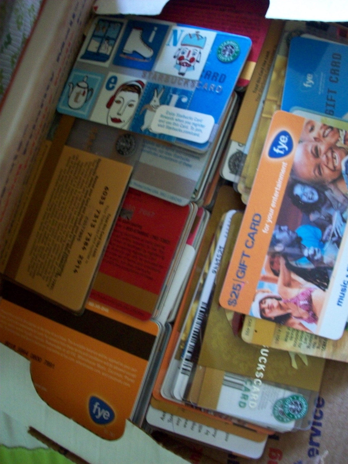Plastic Cards for crafting