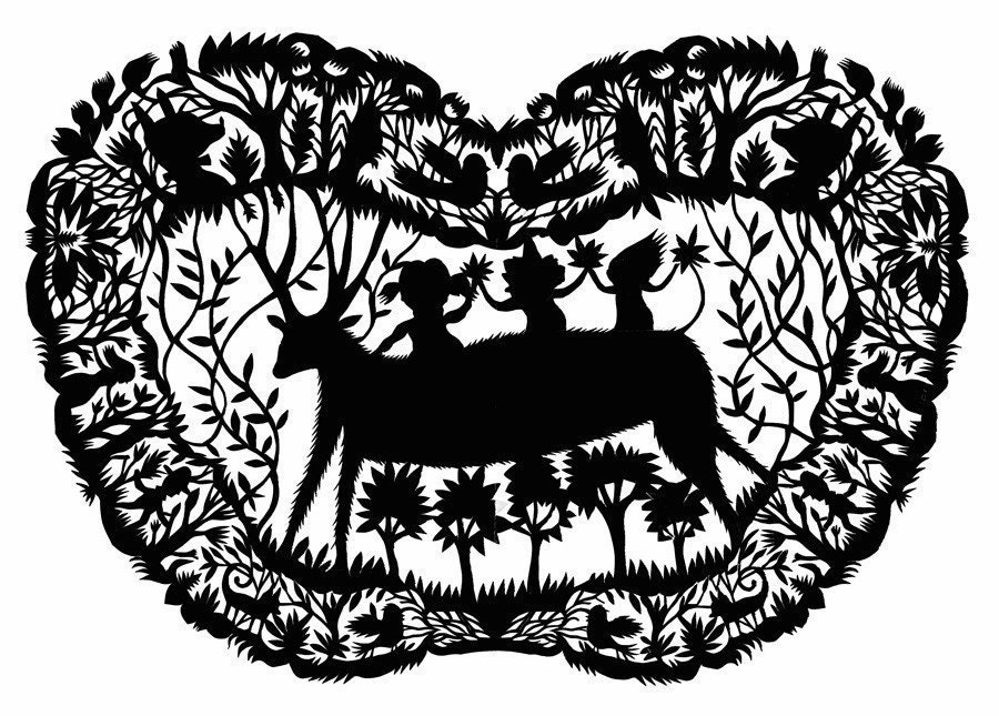 PRINT from one of my original papercuts