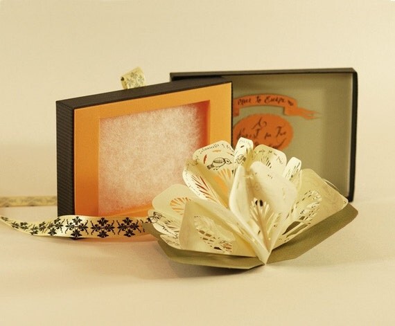 Miniature Art Book. One of  a Kind. Collector Quality. With Original Drawings.