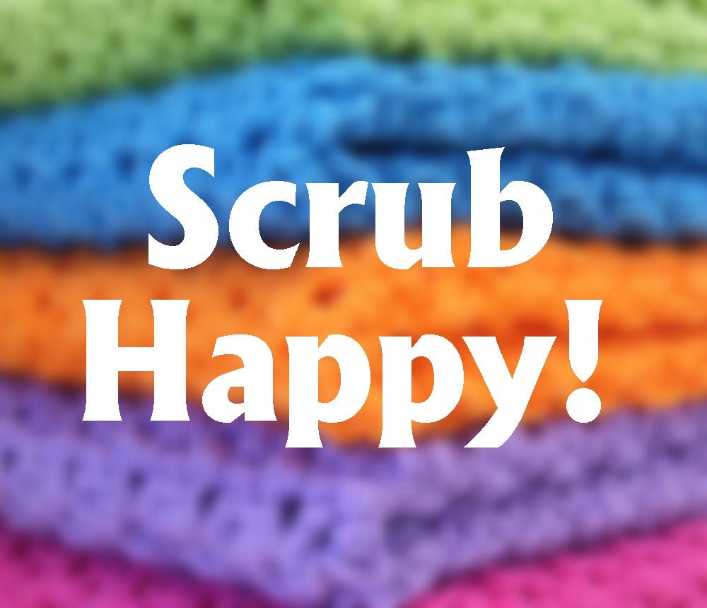 Scrub Happy: Five Crocheted Dishcloth Patterns to Light Up Your Kitchen