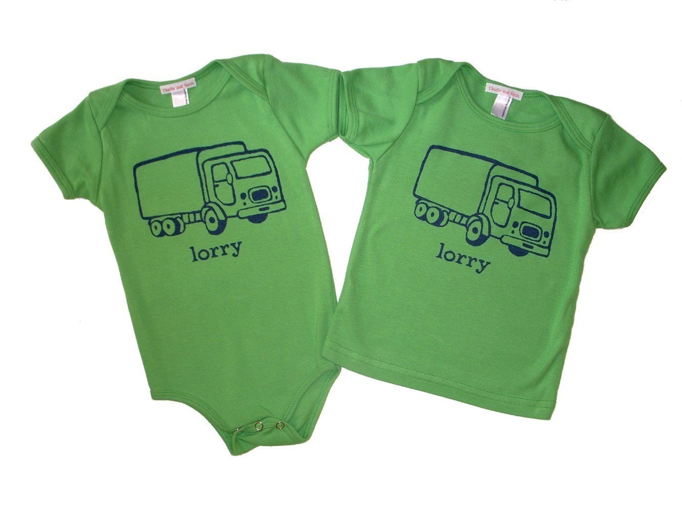 Lorry Truck Baby Onesie Infant Bodysuit American Apparel Lap Tee