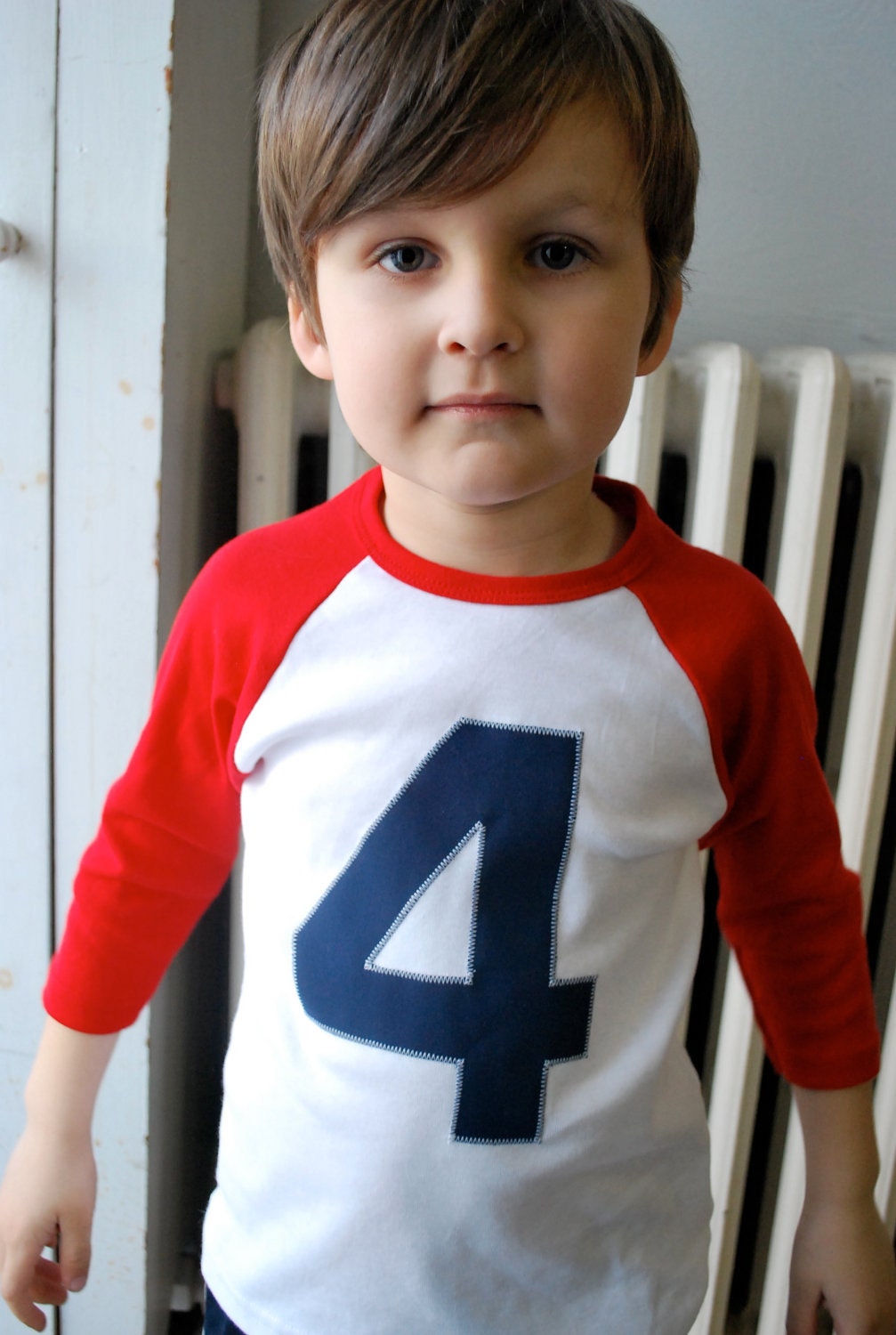 Baseball Raglan Big Number Boys Birthday T Shirt How old are you now Birthday Shirt Boy