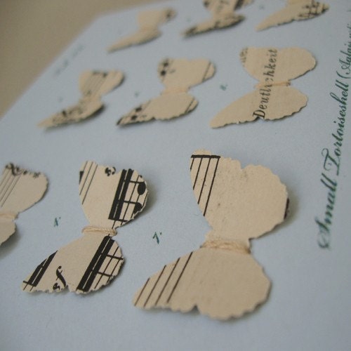 Musical Butterfly Case Card