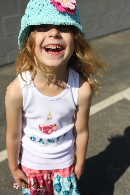 Tween Girls Embellished I Love Dance Tank