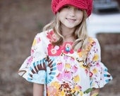 Girls Boho Inspired Orginal Shift Dress by Kait Emerson Designs