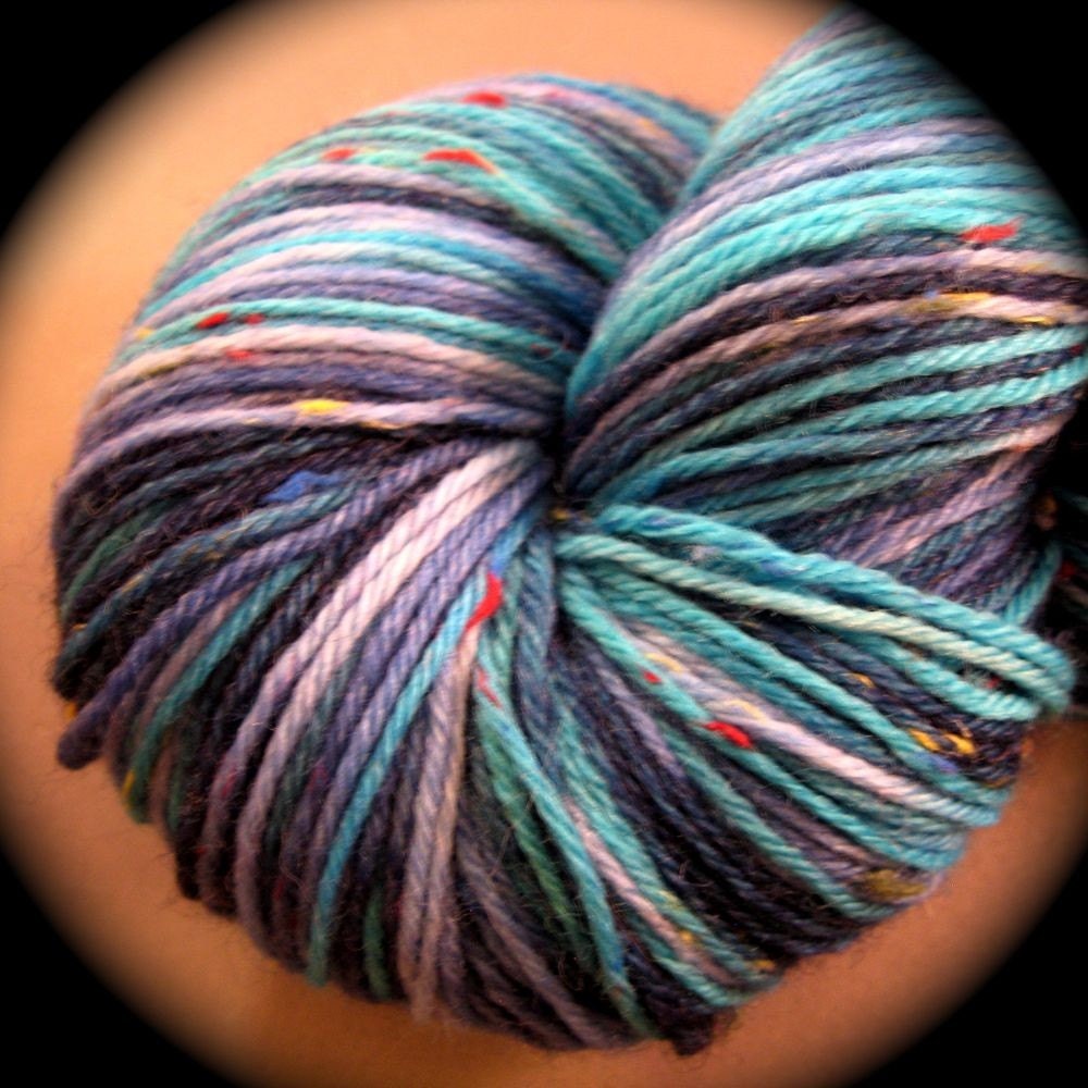 MARINA - Donegal Sock - Superwash Merino Wool - Yarn Lust Threads