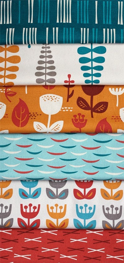 Jessica Jones FABRIC - Home Decor - Outside Oslo - Tulip - Dawn
