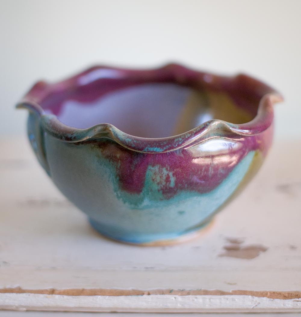 Yarn Bowl, Knitting bowl, yarn bowls-seen in Knit Simple magazine