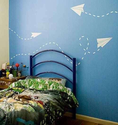 Paper Plane Wall Graphics