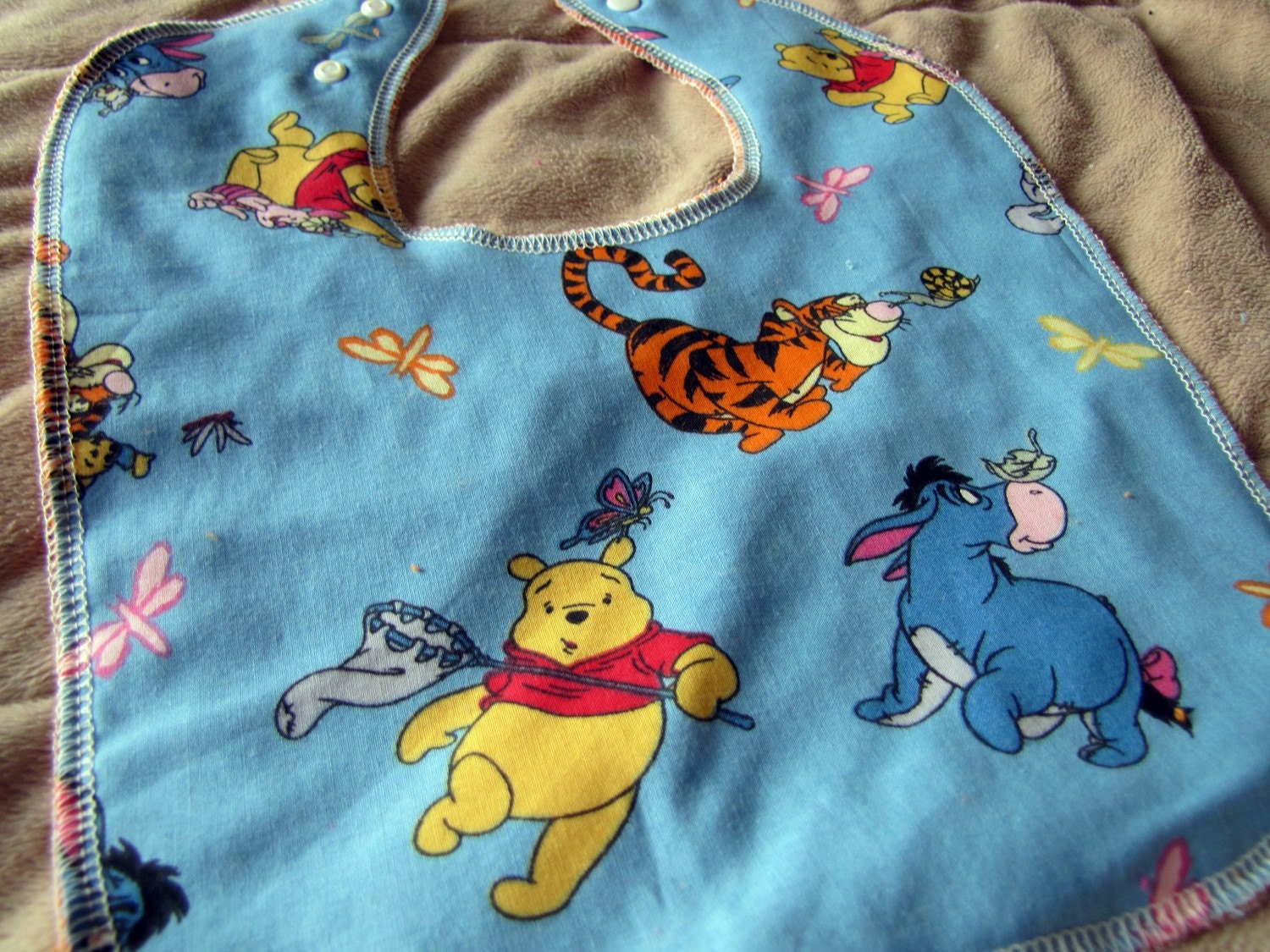 Winne the Pooh Crew Baby and Toddler Bib