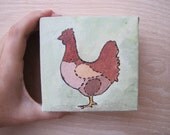Chicken Cuts Diagram- Original Oil Painting