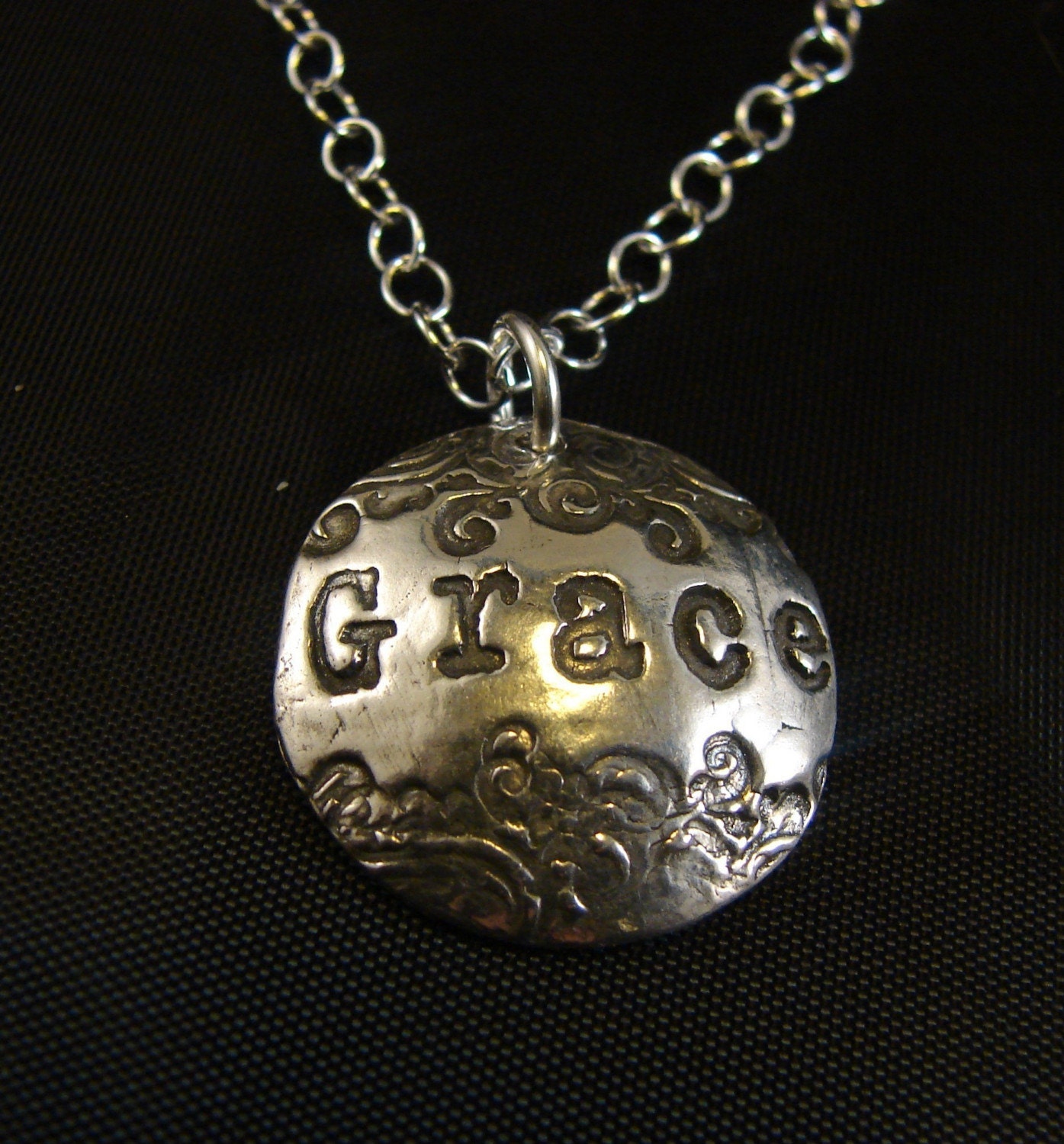 Grace-Custom Name Pendant