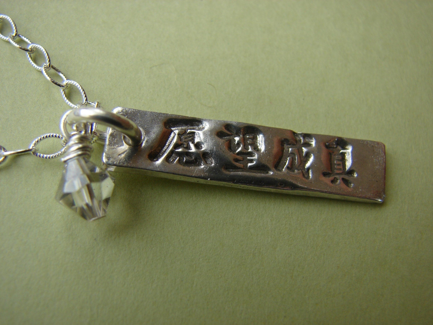 Chinese Adoption Necklace-A wish come True