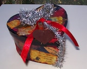 Edgar A. Poe The Tell Tale Heart Box OOAK Gift for any Occasion