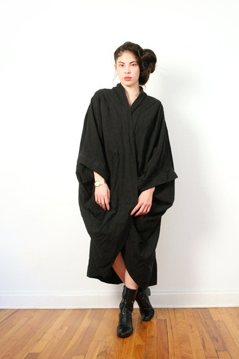 vintage 80s slouchy cocoon jacket