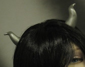 Satyr Faun Devil Horns in Silver