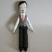 Handmade doll - Mr. Mustache