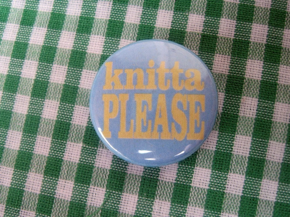 knitta please 1 inch button