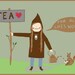Tea - For All Life's Woes - 4.5 x 6 Illustration Print