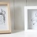 Haiku - Tea in bed - 4 x 6 Illustration Print