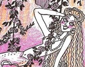 Dame Darcy Mermaid Fantasy Print