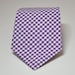 Necktie Me and Matilda Everyday Necktie Purple Gingham