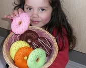Pretend Play Kitchen - Felt Food Patterns - Donuts by Design
