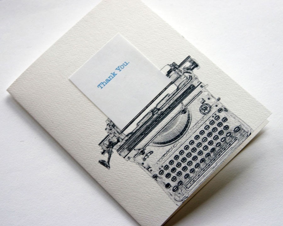 Typewriter Thanks