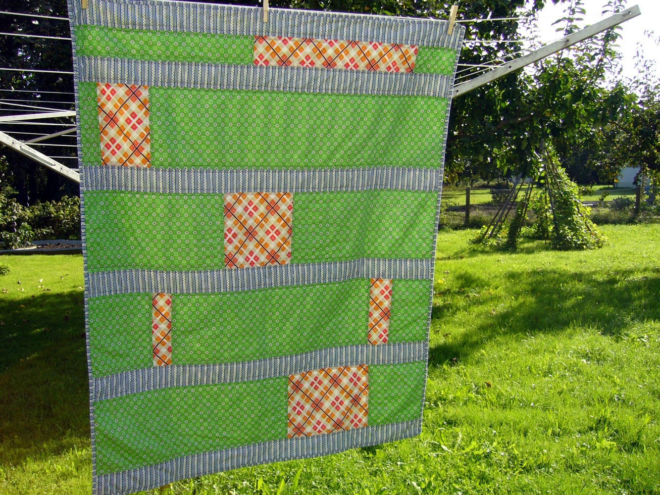 CLEARANCE - playtime -- Baby / Toddler Heirloom Quilt