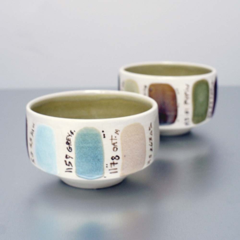Paint Sample Glaze Test Cup by Sara Paloma
