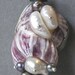 On Hold For ElanPottery Pearl Of My Eyes Barnacle Cluster Necklace Do Not Buy