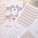 SALE 2012 Cross Stitch Calendar, letterpress, GIFT WRAPPED