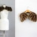 1940s Fur Capelet Shoulder Collar Wrap Scarf