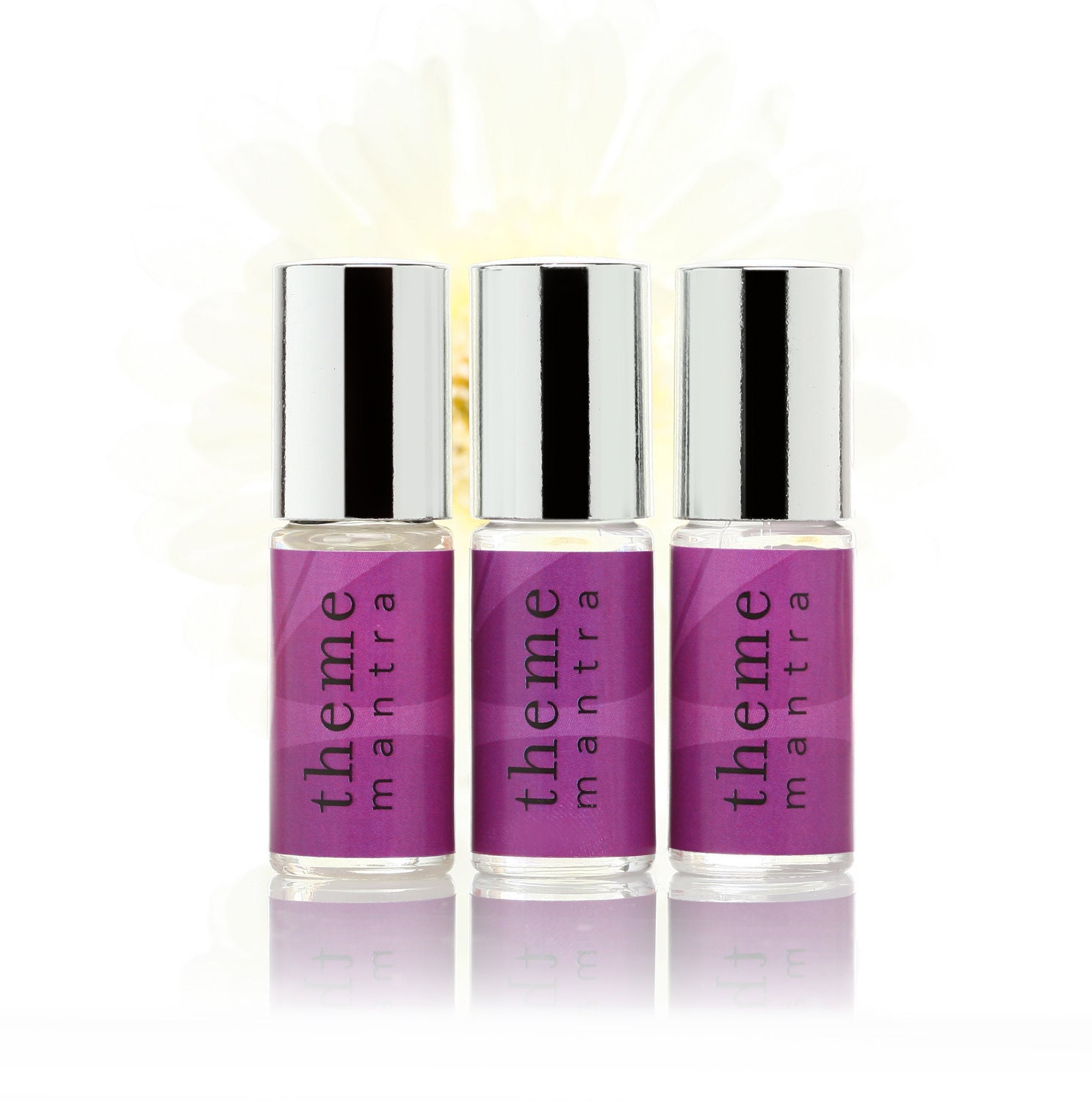 MANTRA tm Honey Musk perfume oil roll. Gorgeous purple. Gift under 25   Gift