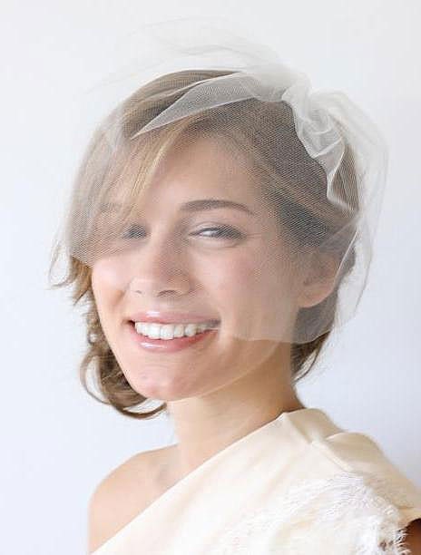 Birdcage Veil, Bridal Veil, Wedding Veil, - KARMEN