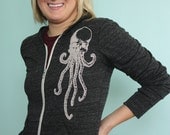 WOMENS SKULLOPUS HOODIE